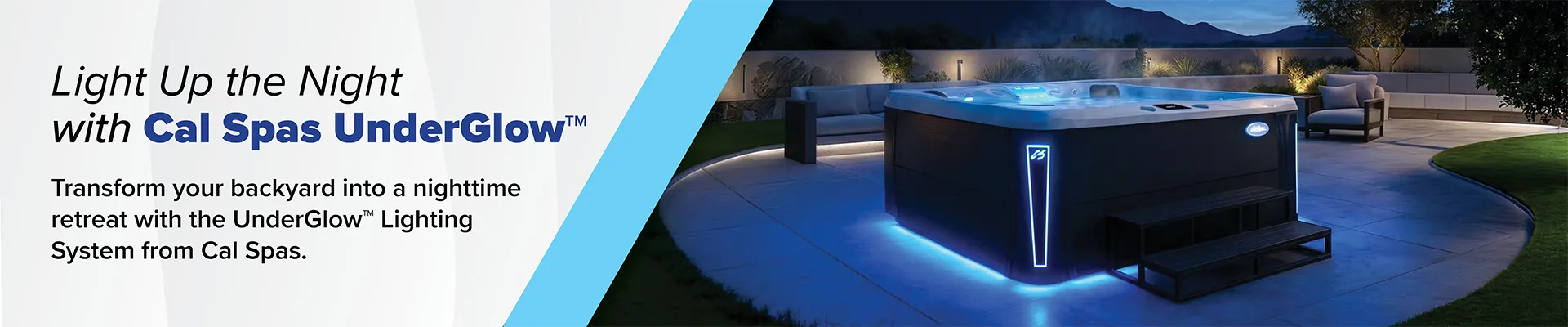 Calspas hot tub being used in a family setting - Stockton